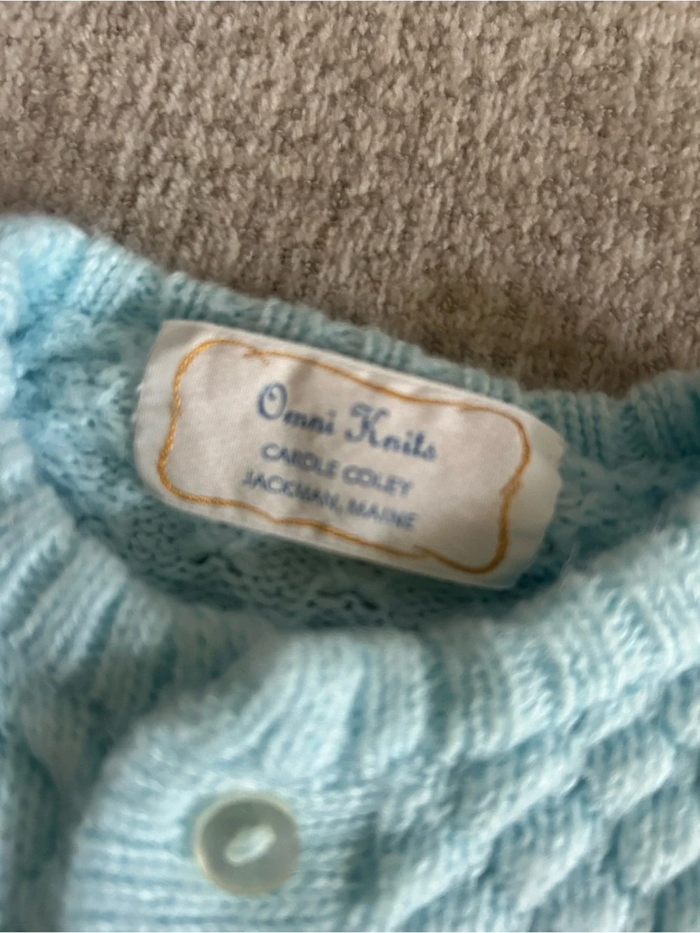 Set of Vintage Baby Boy Clothes